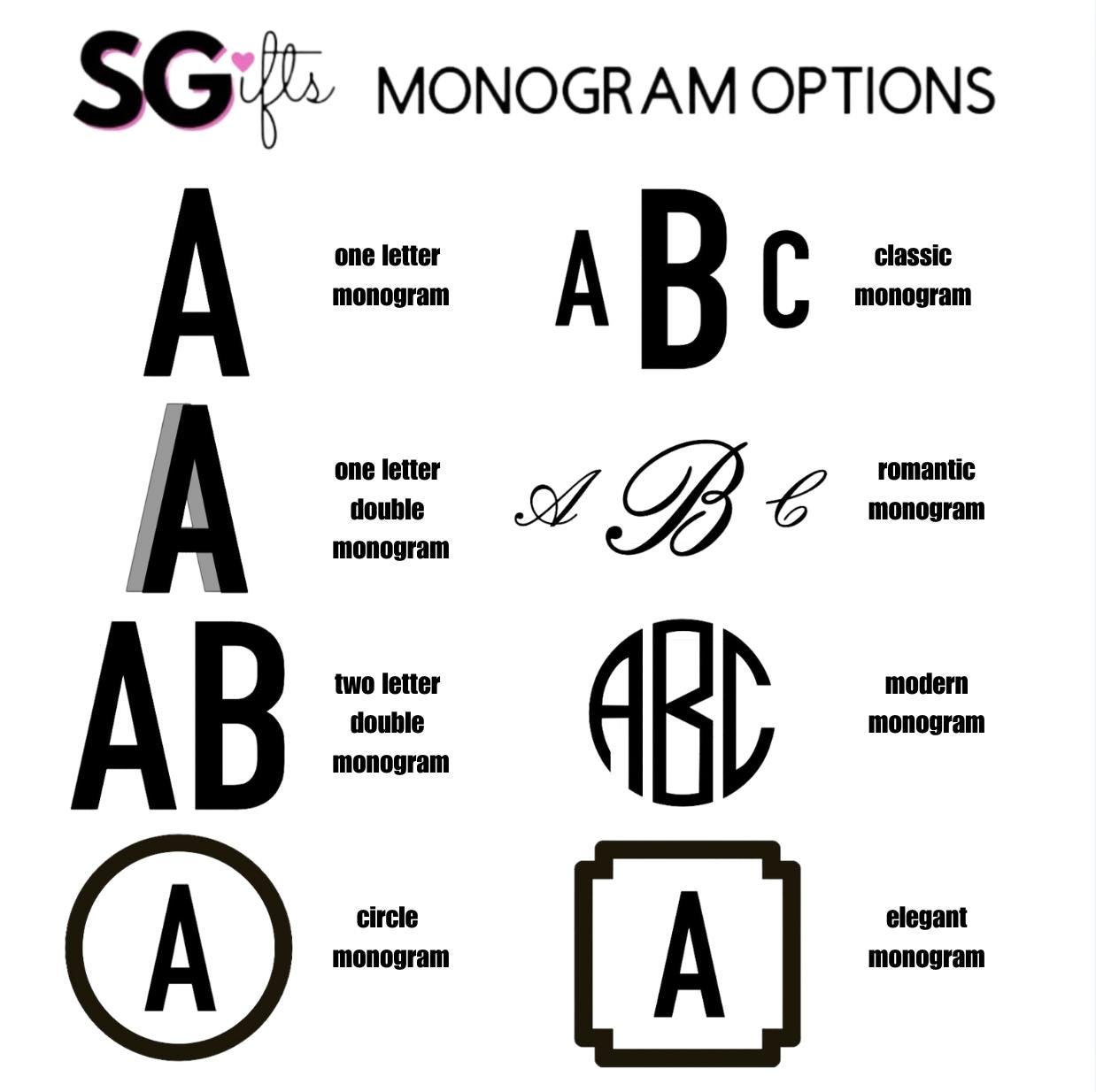 Personalized 12" x 12" clear acrylic tray with a vinyl monogram in the center and 6 monogrammed glasses
