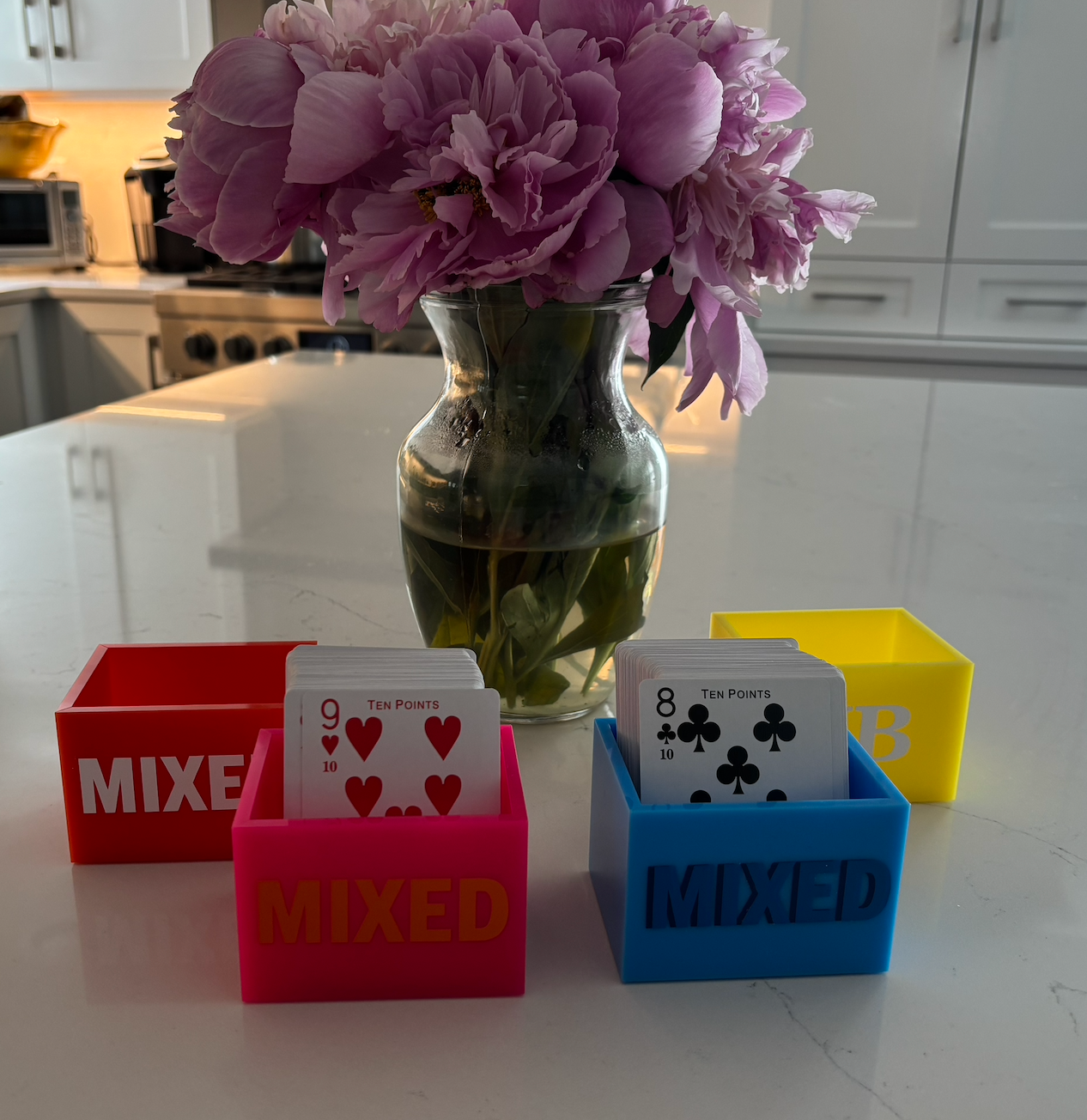 Canastasets.com acrylic canasta card holder