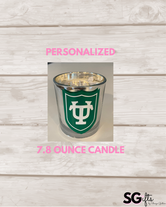 Personalized candle - Mystic birchwood - 7.8 ounce