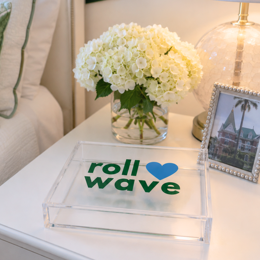 Personalized 6” x 5.5” acrylic catch all box