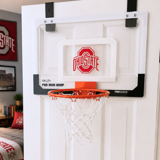 Personalized acrylic basketball net and ball