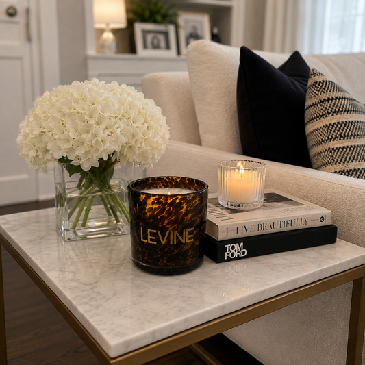 14 ounce personalized candle-tortoise