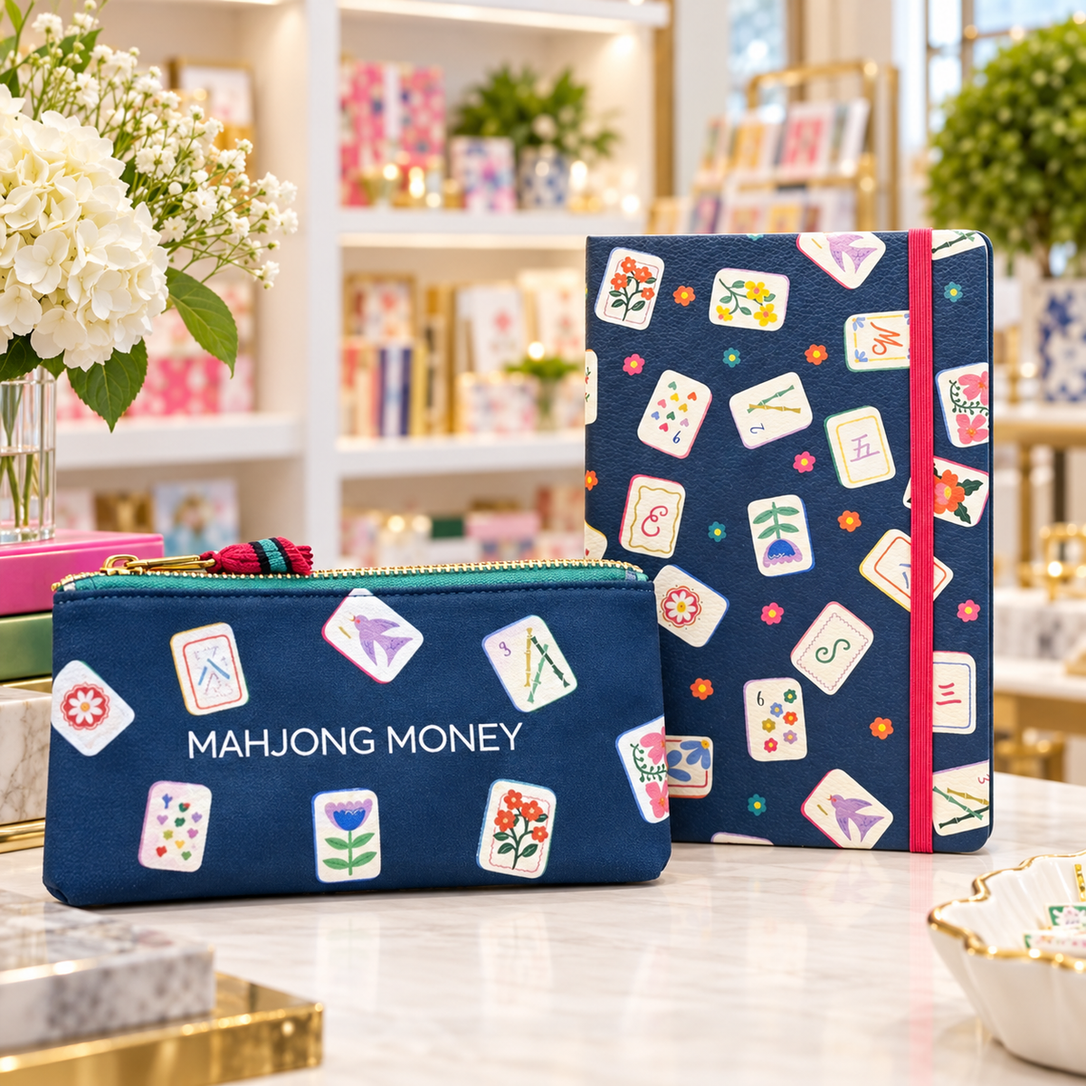 Mahjong Money Pouch & Journal bundle