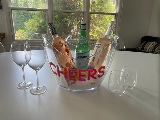 acrylic large 8 L ice bucket - CHEERS
