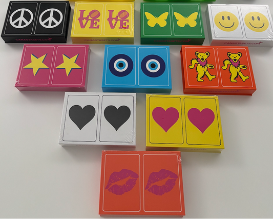 Canastasets.com PVC plastic playing cards- set of 2 complete decks