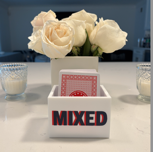 Personalized canastasets.com card holder