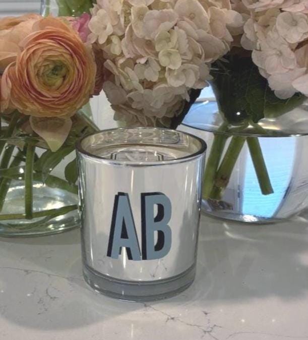 Personalized candle - Mystic birchwood - 7.8 ounce